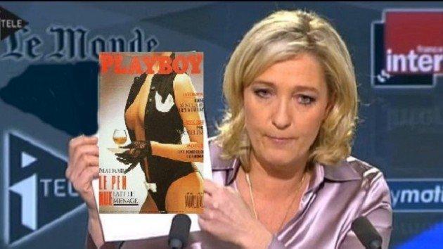 Marine Le Penin annesinin çıplak pozları yine gündemde