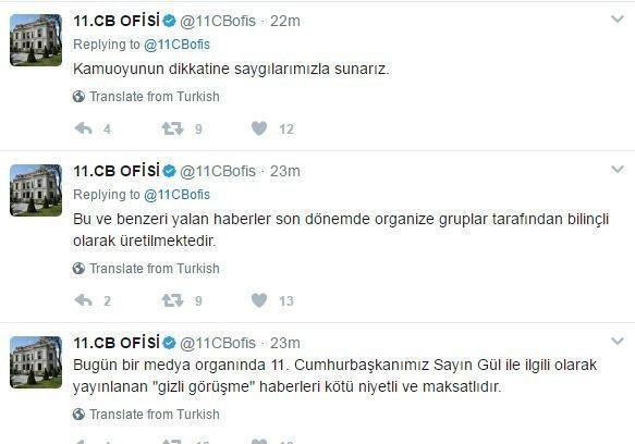 Abdullah Gül, Deniz Baykalla görüştü iddiası