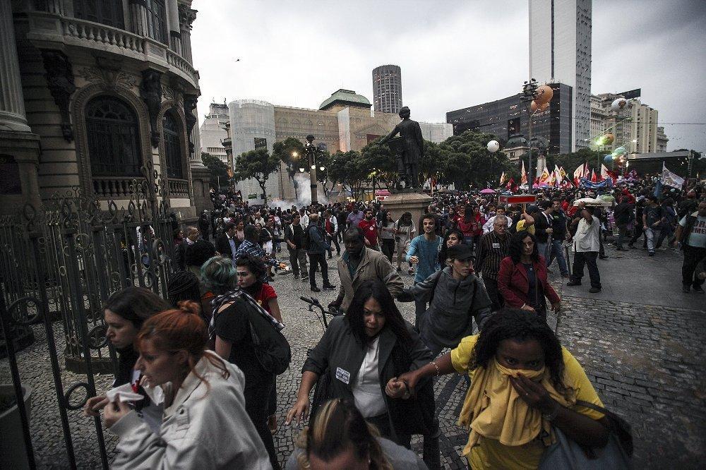 Brezilyada grev sürüyor