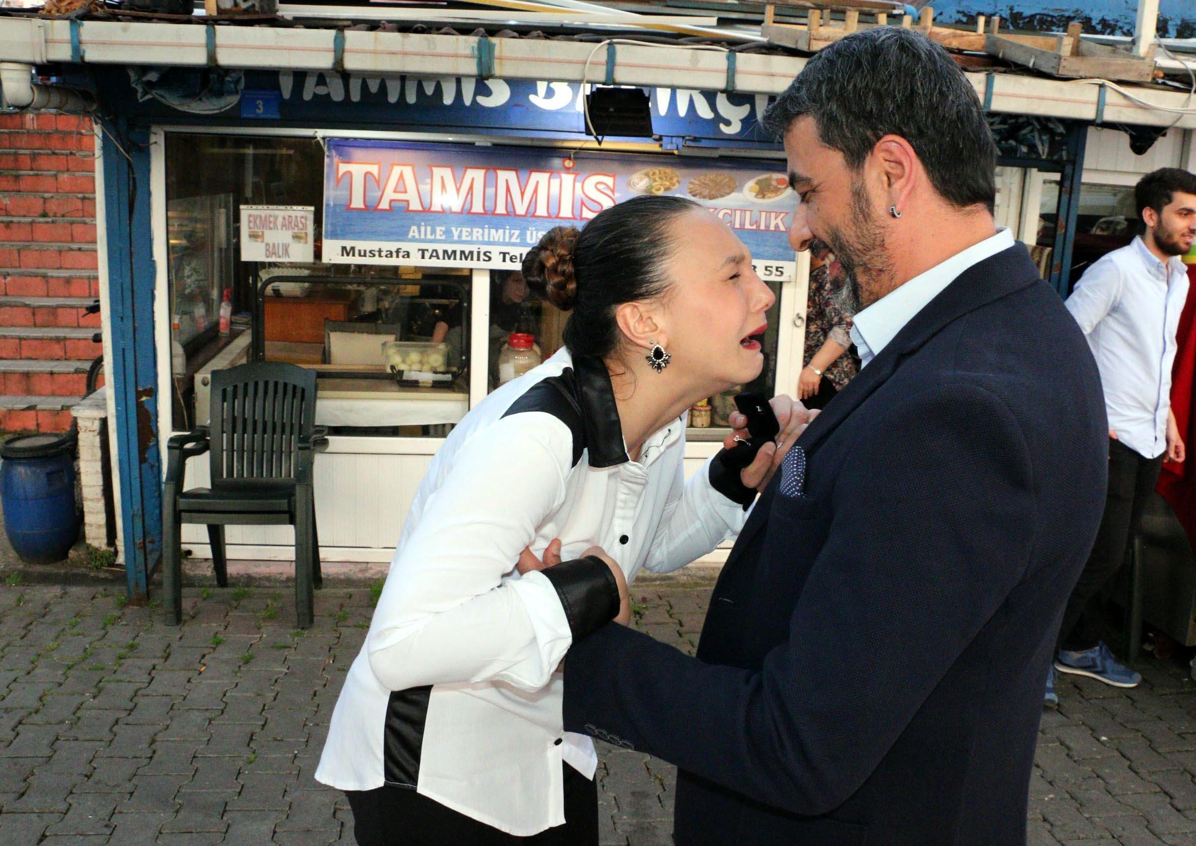 Zonguldakta akıllara durgunluk veren evlenme teklifi