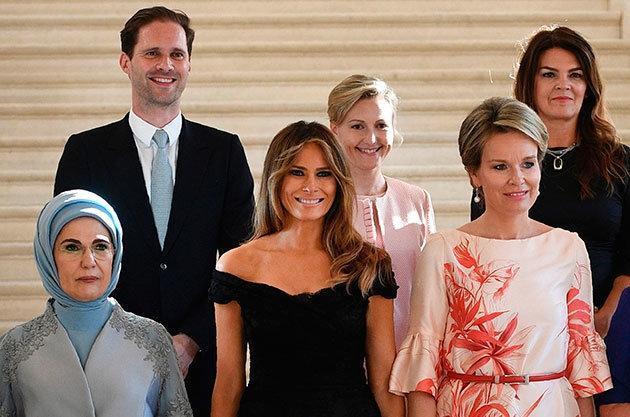 First Ladyler buluştu; aralarında bir de erkek vardı
