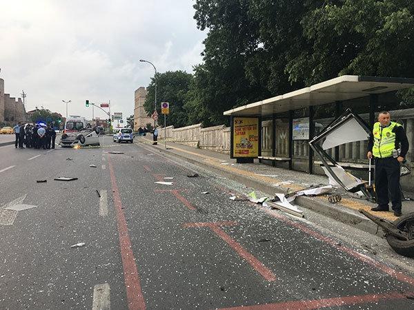 İstanbul Eyüpte trafik kazası: 1 ölü