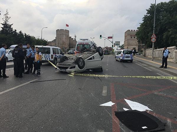 İstanbul Eyüpte trafik kazası: 1 ölü