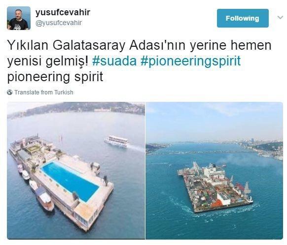 Pioneering Spirit gemisi İstanbul Boğazından 6,5 saatte geçti