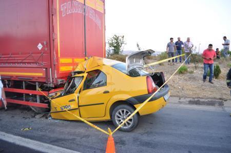 İzmirde trafik kazası: 1 ölü