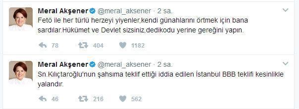 Meral Akşenerden Gökçekin Kılıçdaroğlu CHPye davet etti iddialarına yanıt