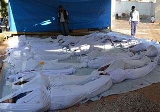 Suriyede sarin iddiası: Bin 300 ölü