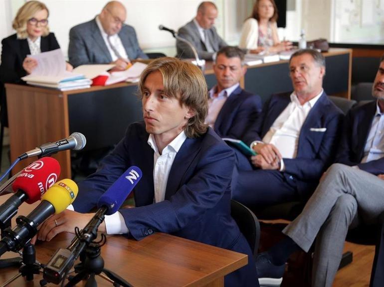 Futbolcu Luka Modric gözaltına alındı