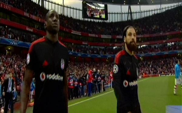 Maç sonucu: Arsenal:1 Beşiktaş:0