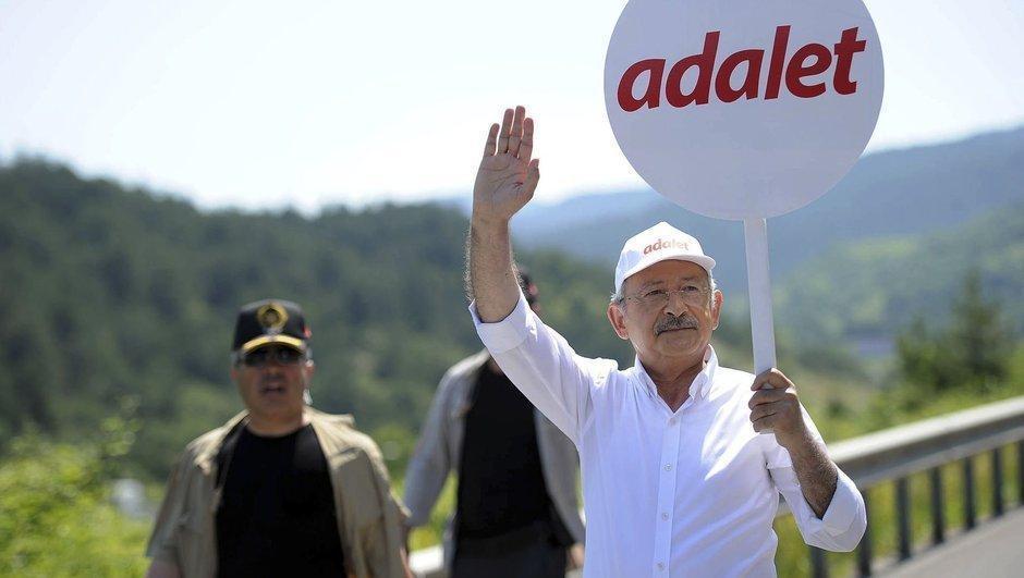 CHP Genel Başkanı Kemal Kılıçdaroğlu Adalet Yürüyüşünün 12. gününde
