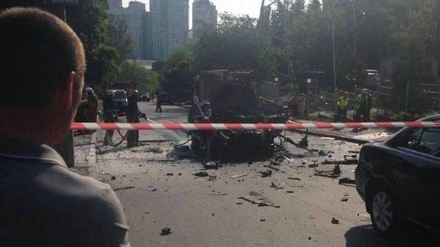 Kievde terör saldırısı Albay Maksim Shapoval öldürüldü