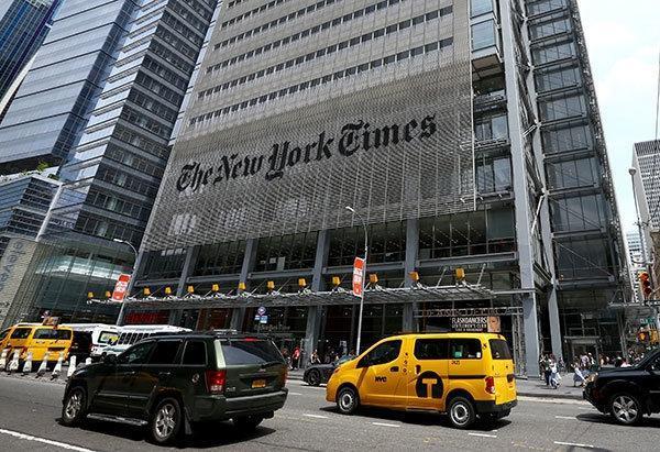 New York Times çalışanları iş bırakma eylemi yaptı