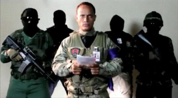 Venezuelada bir subay uçak kaçırıp mahkemeye ateş açtı