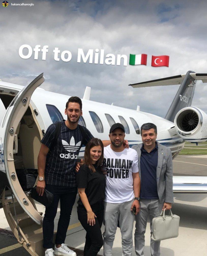 Hakan Çalhanoğlu, Milanla anlaştı