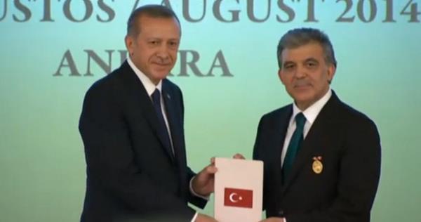 Köşkte Gülün son Erdoğanın ilk konuşması