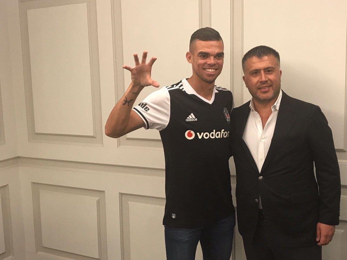 Pepe Beşiktaş forması giydi