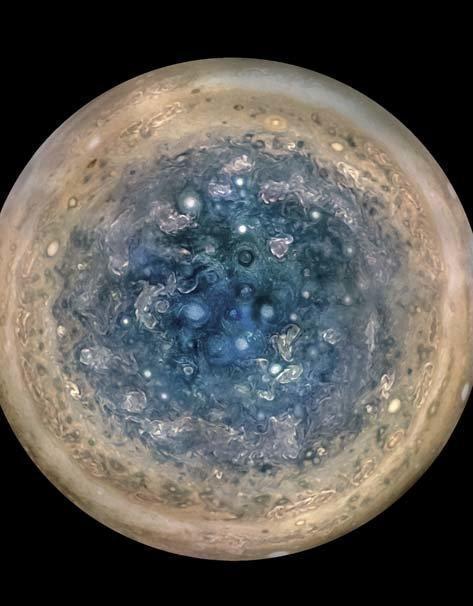Junodan Jüpiterdeki fırtınanın sırrı çözme uçuşu