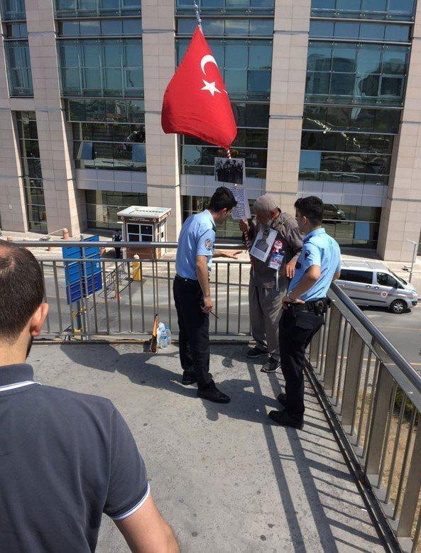Kılıçdaroğlu ile İstanbula yürüyen Veysel Kılıç gözaltına alındı