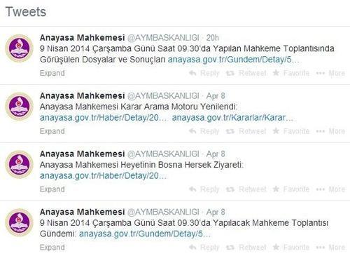 Anayasa Mahkemesi Twitter hesabı açtı