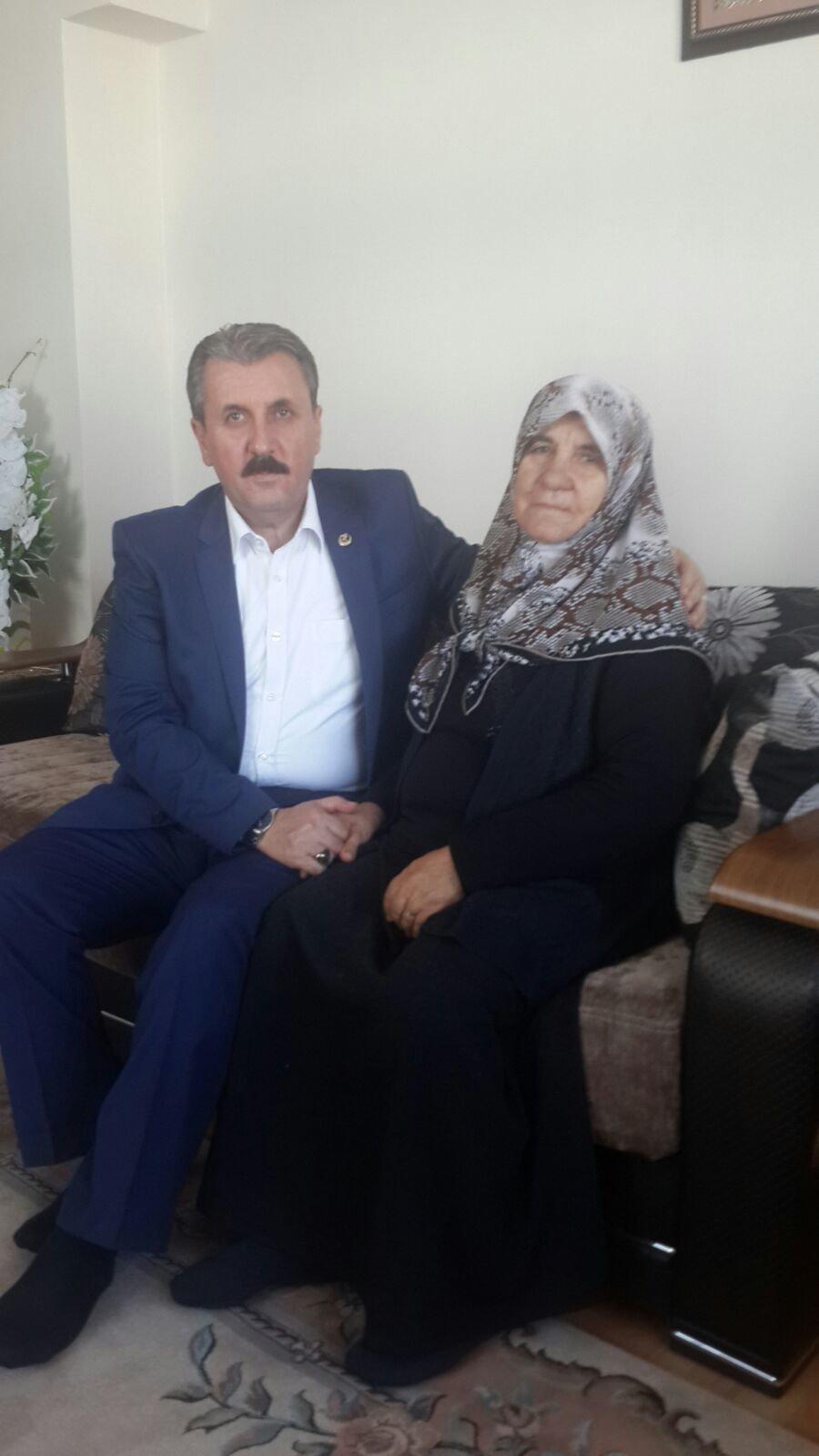 BBP Genel Başkanı Mustafa Destici´nin annesi yoğun bakımda