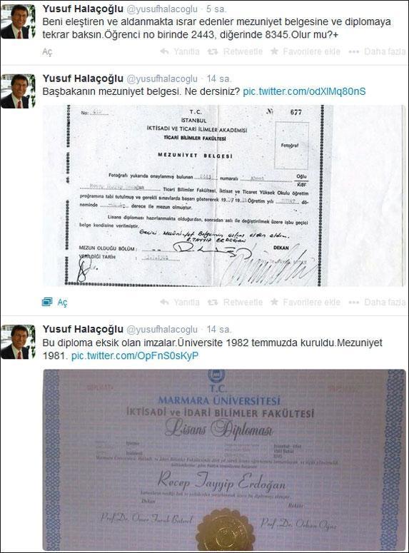 Erdoğanın üniversite diplomasıyla ilgili yeni iddia