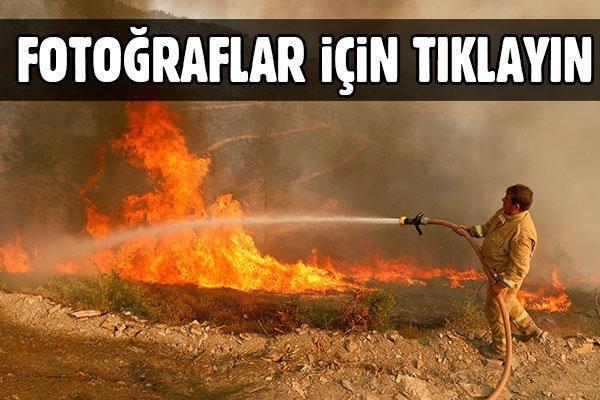 İzmirdeki yangın hala söndürülemedi