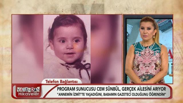 Sunucu Cem Sünbül, ailesini bulmak için canlı yayına çıktı