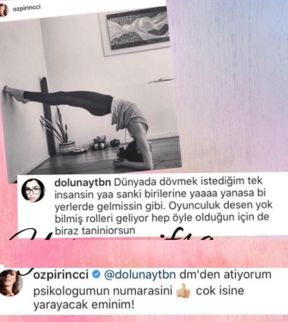 Özge Özpirinçciden takipçisine ayar