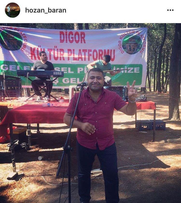 Şarkıcı Hozan Baran terör örgütü propagandasından tutuklandı