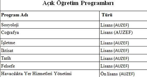 Açık öğretim,  İstanbul Üniversitesinde…