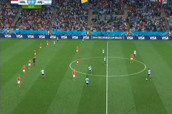 Arjantin Hollandayı penaltılarla geçti