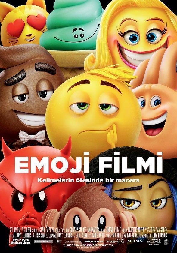 Emoji Filmi 3D ve Türkçe dublajlı olarak sinemalarda