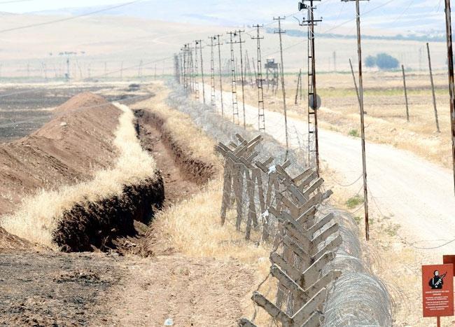 Sınır hattında IŞİD önlemi