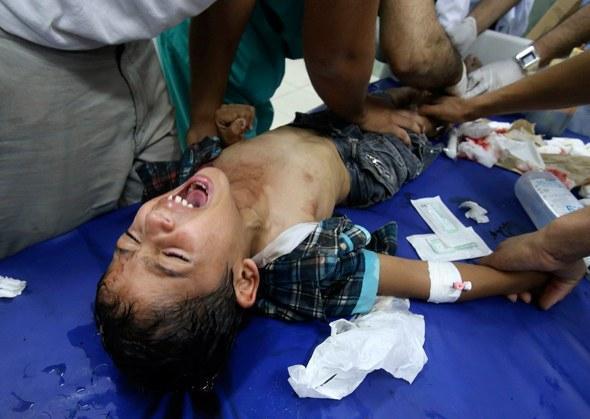 Gazzede ölü sayısı 583e yükseldi