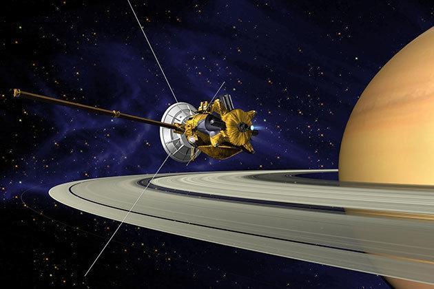Uzay aracı Cassini Satürne ölüm dalışı yaparak kendini yok etti