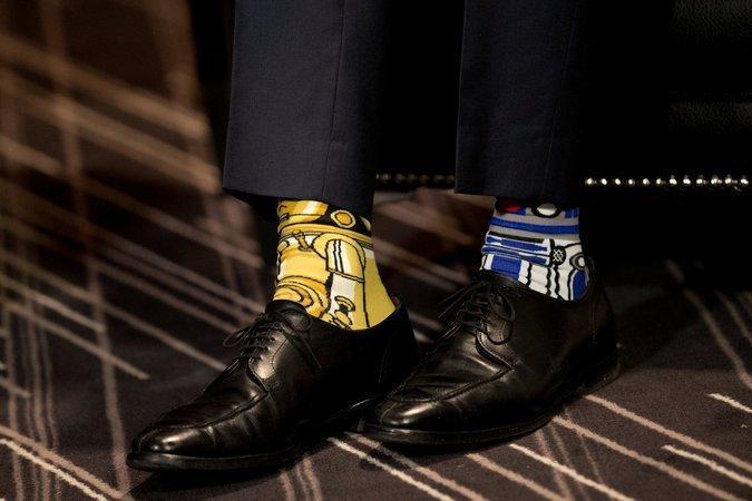 Kanada Başbakanı Justin Trudeau yine çorapları ile gündemde