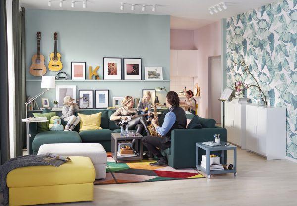 Salonunuz IKEA ise evinizde bir çok salon, her salonda yaşanacak ne çok şey var…