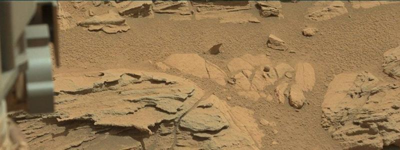 Curiosity Marsta top buldu