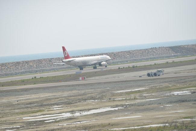 Ordu-Giresun Havaalanına ilk uçak indi