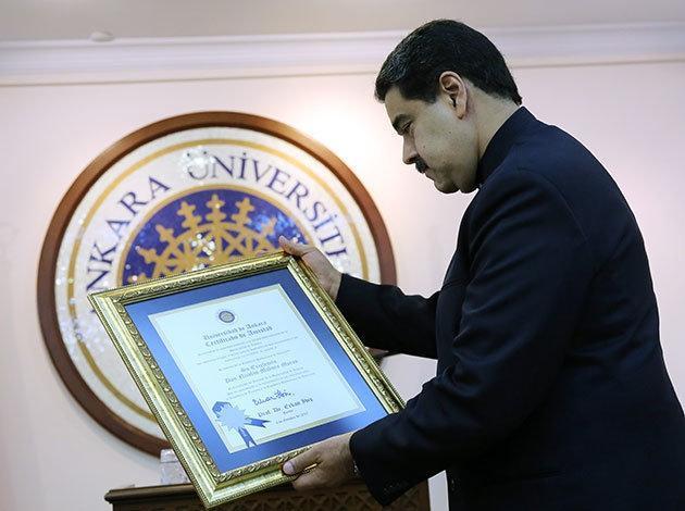 Venezuela lideri Maduro: Her devlet üniversitemizde Türk Kürsüsü açalım
