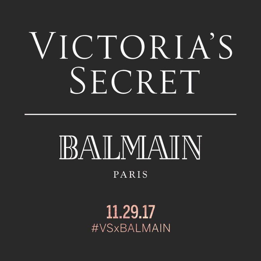Balmain’in Victoria’s Secret ordusu