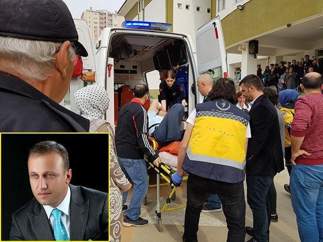 Son dakika Bursada polis veli, müdür ve yardımcısını silahla yaraladı