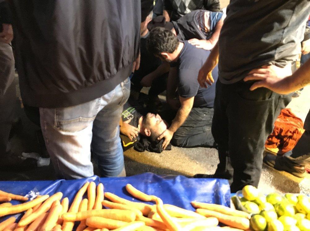 Emekli polis memuru, meyve seçtirmeyen pazarcıya kurşun yağdırdı