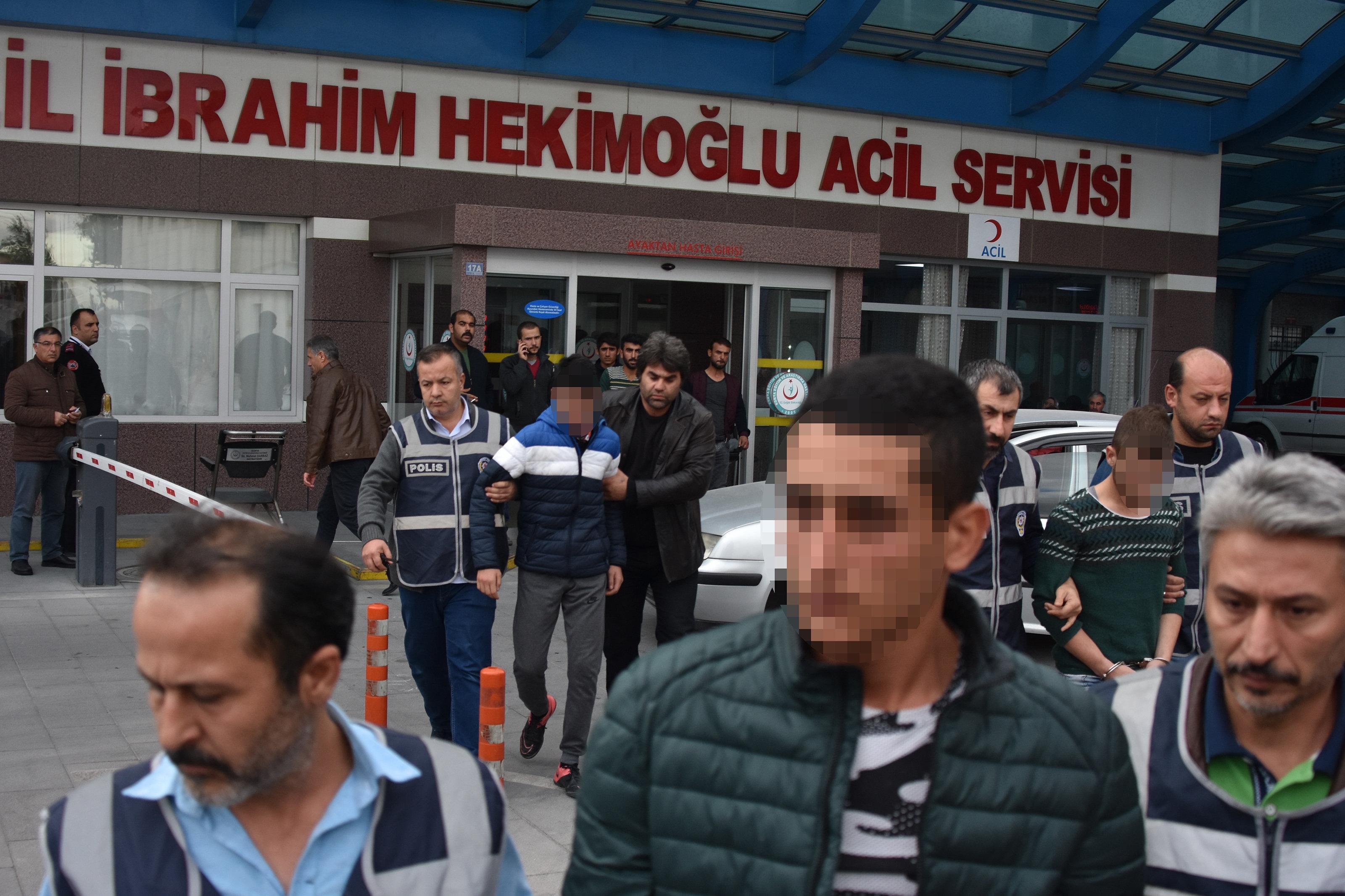 Konya’da taraftara saldıran 4 şüpheli yakalandı