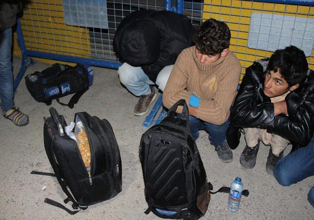 Sivasta asker bileti kesilen yolcular kaçak göçmen çıktı