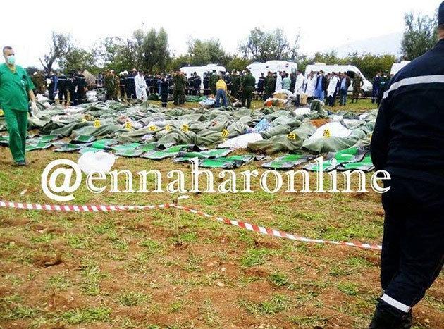 Son dakika Cezayirde uçak düştü: Ölü sayısı 257ye yükseldi