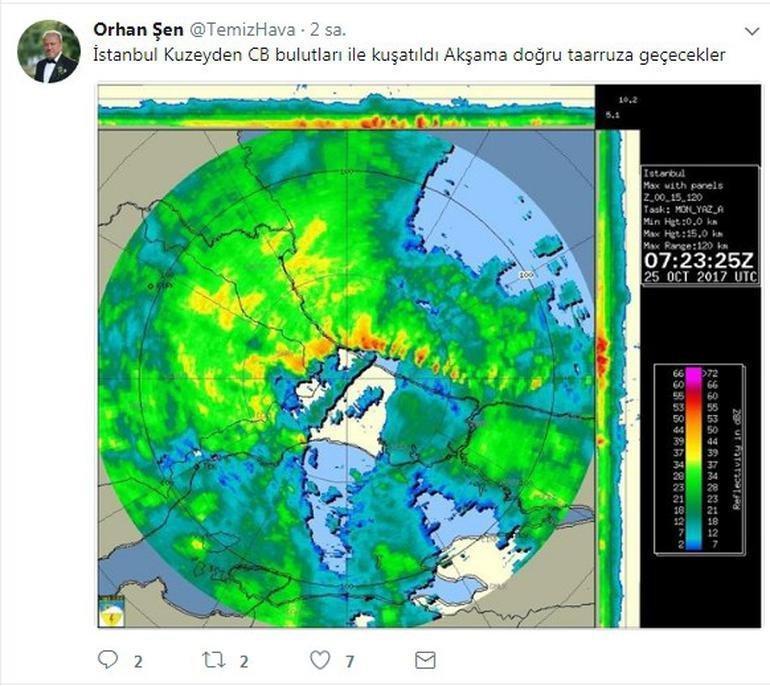 Orhan Şenden İstanbul için korkutan yağış tahmini
