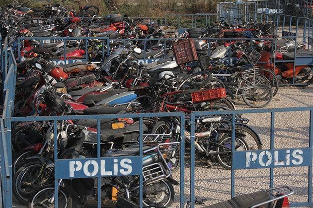 Adana’da bombalı motosiklet alarmı 1 haftada 500 motosiklet toplandı