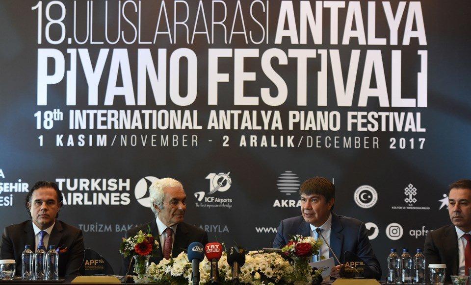 18. Uluslararası Antalya Piyano Festivali için geri sayım