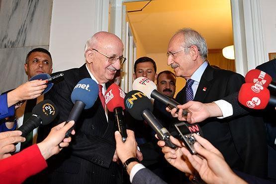TBMM Başkanı Kahraman, Kılıçdaroğlunu ziyaret etti